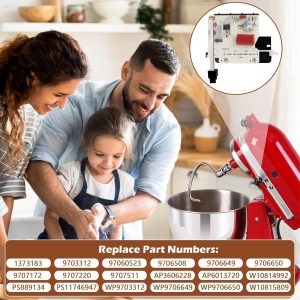 WP9706648 9706648 Reemplazo de control de velocidad para batidora de pie Whirlpool, KitchenAid, W10815809 WP9703312 WP9706650 PS11746947 W10814992