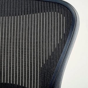 Herman Miller Silla de Oficina Ergonómica Embody | Brazos Totalmente Ajustables y Ruedas para Alfombra | Black Rhythm