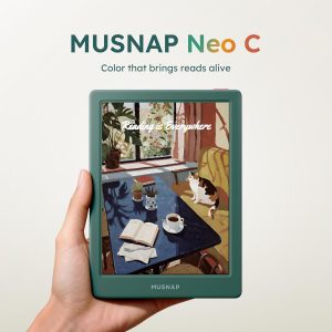 Neo C 64GB+4GB Colour eBook Reader Supports 3rd-Party apps, 6” E Ink ePaper eReader Digital Paper, with Color Display, Long Battery Life for Reading