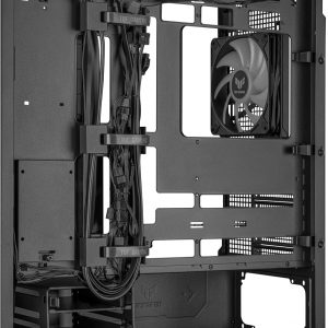 ASUS TUF Gaming GT302 ARGB ATX Mid-Tower PC Case Four 140 x 28 mm ARGB fans for high airflow and static pressure, interchangeable side panel, detachable top panel, hidden-connector motherboard support