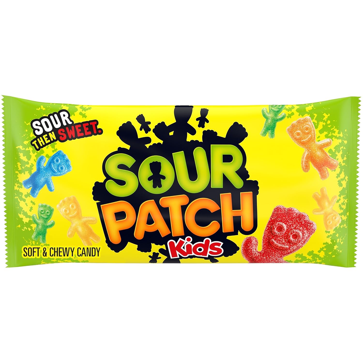 SOUR PATCH KIDS Caramelos suaves y masticables, 2 onzas