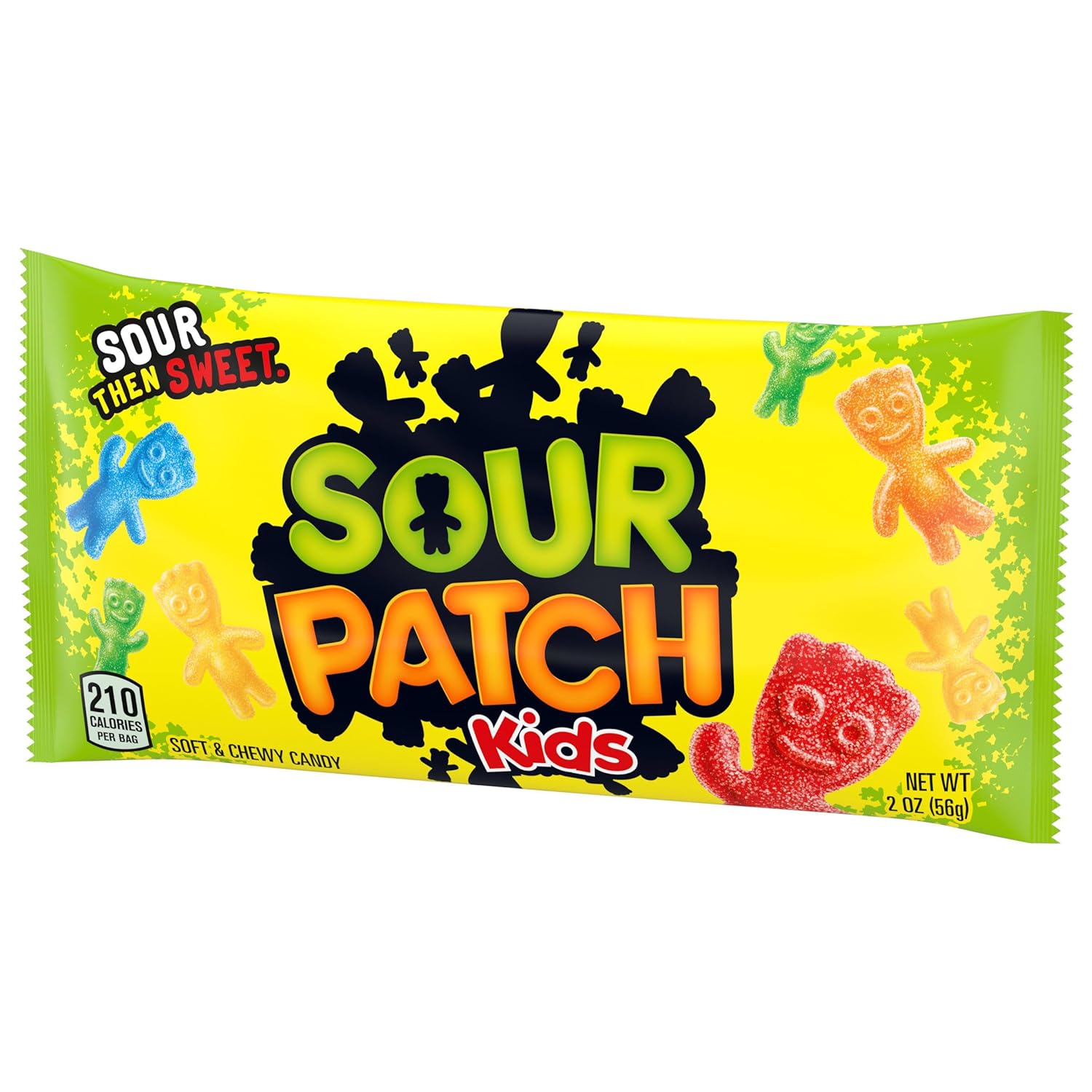 SOUR PATCH KIDS Caramelos suaves y masticables, 2 onzas