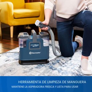 Vacmaster SCB301 Serie 400 Máquina limpiadora de manchas portátil para alfombras y tapicería, succión de potencia de 15Kpa con herramientas versátiles para mascotas, alfombras de área y sofás