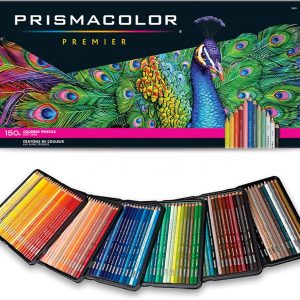 Prismacolor Premier Colored Pencils, Soft Core, Assorted Colors, 150 Count - Durable, Vibrant, Ultra-Smooth, Adult Coloring, Drawing, Sketching, Arts & Crafts