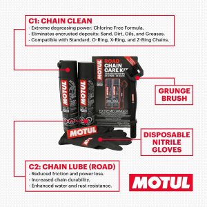 Motul - Kit de cuidado de cadena de carretera
