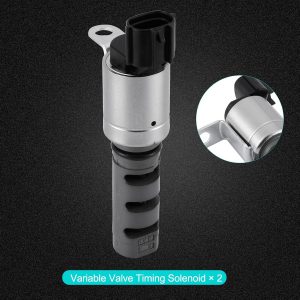 153300T010 OCV Oil Control Variable Valve Timing VVT Solenoid 2PCS For 2009-2020 Toyota Avalon Camry Corolla Highlander Plug-In RAV4 Sienna Venza,For Lexus CT200h ES300h GS200t 2.0L 2.5L 2.7L