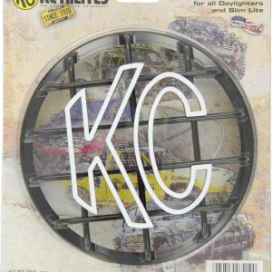 KC HiLiTES 7210 6" Black ABS Stone Guard - Single Guard