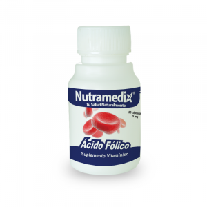 🌿 Ácido Fólico 5 mg ✨ Apoyo esencial para la formación celular y la salud metabólica.