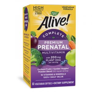 🌿 Multivitamínico Prenatal Premium Alive!® ✨ Apoyo nutricional integral para la madre y el bebé en desarrollo.