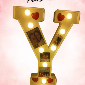 Letra Y LED personalizada