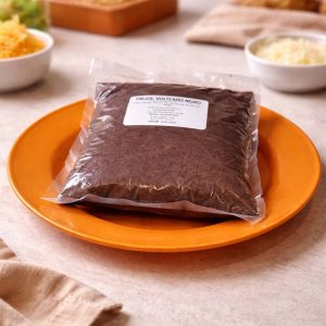Frijol Volteado Negro – Empaque 1Lb