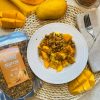 Granola artesanal sabor a mango producto de temporada