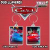 Dúo de llaveros de Cars