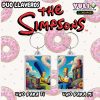 Dúo de llaveros de los Simpsons