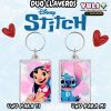 Dúo de llaveros Stitch y Lilo