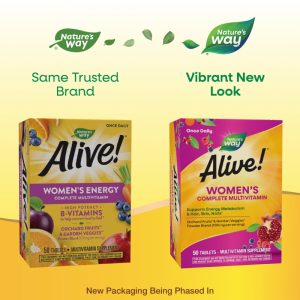 🌿 Multivitamínico para Mujer Energy Complete Alive!® ✨ Energía diaria y apoyo nutricional integral para mujeres activas.