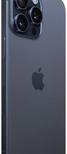 Apple iPhone 15 Pro Max, 256GB, Blue Titanium - Unlocked (Renewed)