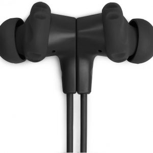 JBL Endurance Run 2 Wired - Waterproof Wired Sports in-Ear Headphones, JBL Pure Bass Sound, Hands-Free Calls, Never Hurt. Never Fall Out. (Black)