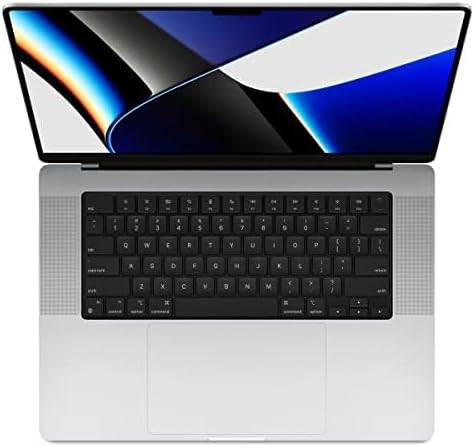 Late 2021 Apple MacBook Pro with Apple M1 Pro chip (16 inch, 32GB RAM, 1TB SSD) Silver (Renewed)