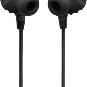 JBL Endurance Run 2 Wired - Waterproof Wired Sports in-Ear Headphones, JBL Pure Bass Sound, Hands-Free Calls, Never Hurt. Never Fall Out. (Black)