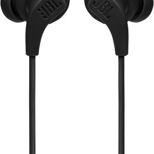 JBL Endurance Run 2 Wired - Waterproof Wired Sports in-Ear Headphones, JBL Pure Bass Sound, Hands-Free Calls, Never Hurt. Never Fall Out. (Black)