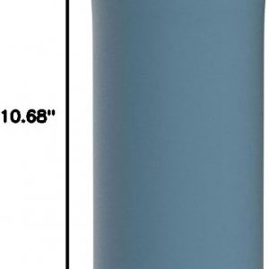 Owala - Botella de agua FreeSip de acero inoxidable con aislamiento, sin bisfenol A, incluye sorbete, para deportes y viajes, 24 oz, Denim