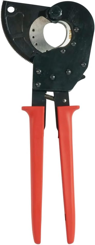 Klein Tools 63800ACSR ACSR Ratcheting Cable Cutter with High-Leverage Ratcheting Mechanism and a 477 MCM ACSR Capacity