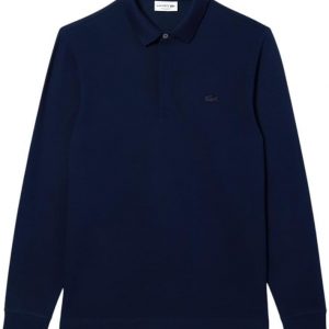 Lacoste Polo Paris de algodón elástico de manga larga para hombre