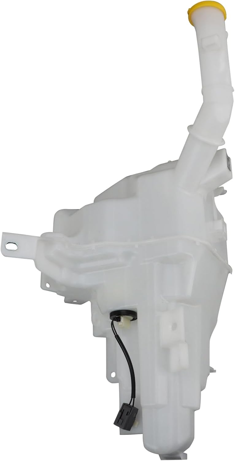 TRQ Conjunto de Reservorio de Lavaparabrisas con Bomba y Sensor de Nivel Compatible con Mazda 3 Hatchback 2010-2013 con Reservorio Grande 2012-2015 5 con Reservorio Grande