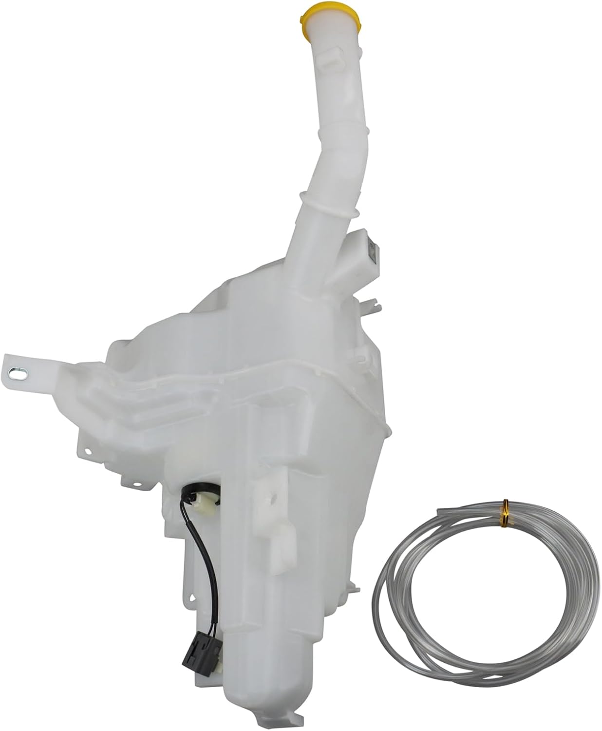 TRQ Conjunto de Reservorio de Lavaparabrisas con Bomba y Sensor de Nivel Compatible con Mazda 3 Hatchback 2010-2013 con Reservorio Grande 2012-2015 5 con Reservorio Grande