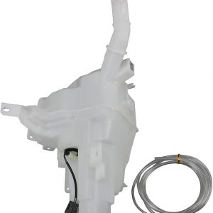 TRQ Conjunto de Reservorio de Lavaparabrisas con Bomba y Sensor de Nivel Compatible con Mazda 3 Hatchback 2010-2013 con Reservorio Grande 2012-2015 5 con Reservorio Grande