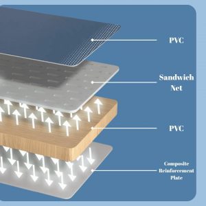 Piscina plegable, piscina grande al aire libre no inflable para niños y adultos, piscina familiar de PVC antideslizante, fiesta acuática de verano para exteriores, jardín, patio trasero (pequeña)