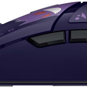 Razer Cobra Gengar Edition - Mouse ligero para juegos con cable - Sensor de 8500 DPI - 2.05 oz - Interruptores ópticos de ratón de 3ª generación - Iluminación Chroma - Cable Speedflex - PC/MAC |
