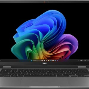 ASUS Portátil Vivobook Flip 14 2 en 1: pantalla táctil OLED de 14", procesador Intel Core Ultra 7 256V, 16 GB de RAM, SSD de 1 TB, teclado Chiclet retroiluminado, Thunderbolt 4, Copilot+ PC