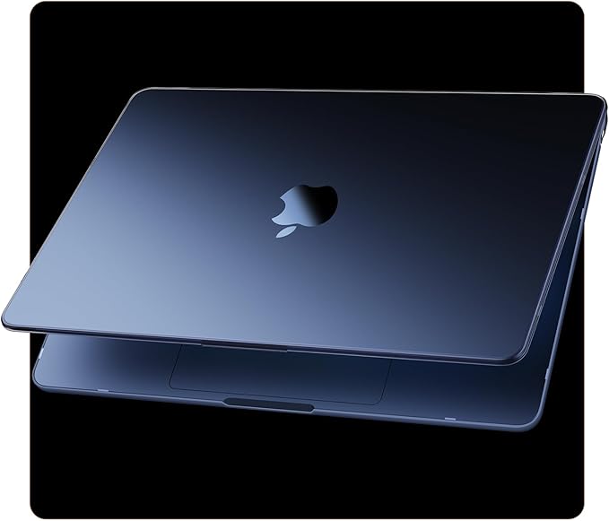 Matte Case for MacBook Air 13/13.6-inch (M5/M4/M3/M2, 2022–2026 Models A3240 A3113 A2681), Lightweight | Scratch & Fingerprint Resistant | Closes Seamlessly | Ideal for Work, Travel & Study