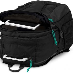 JanSport Mochila Agave para mujer - Bolsa para portátil de 15 pulgadas, color negro