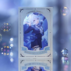 Genshin Impact Endless Solo of Solitude Furina Wireless Bluetooth Earphones Gift Box