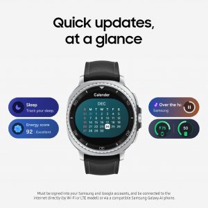 Samsung Galaxy Watch 8 Classic (2025) 46mm Bluetooth Smartwatch, Cushion Design, Rotating Bezel, Quick Button, Sleep Coaching, Running Coach, Energy Score, Black [US Version, 2 Yr Warranty]