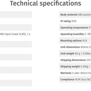 Enttec DMX USB Pro 512-Ch Interfaz USB DMX