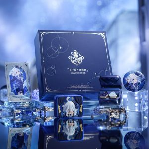 Genshin Impact Endless Solo of Solitude Furina Wireless Bluetooth Earphones Gift Box
