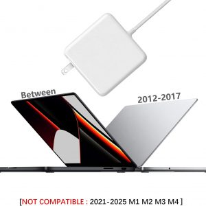 Cargador Mac Book Pro - Adaptador de corriente Mag 2 de 85 W, compatible con Mac Book Pro de 13, 15 y 17 pulgadas (entre 2012 y 2017)