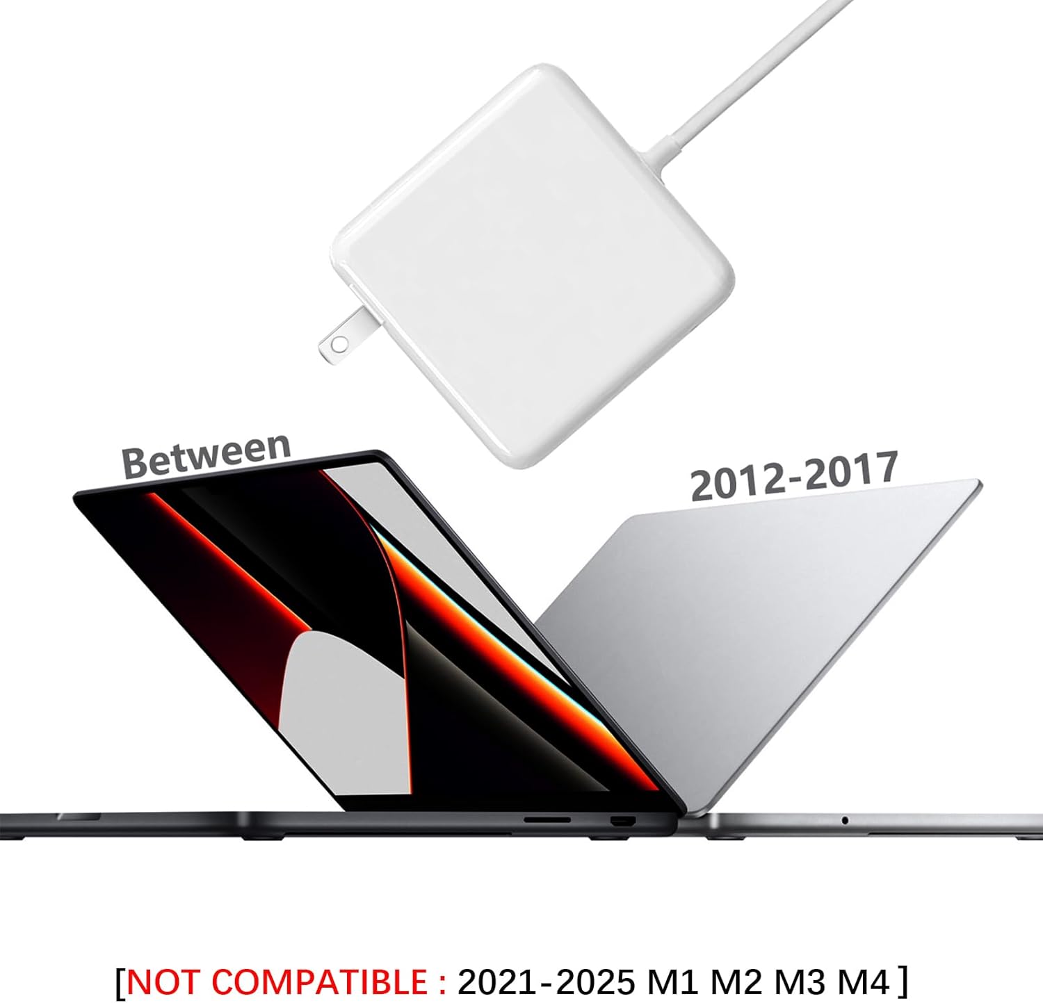 Cargador Mac Book Pro - Adaptador de corriente Mag 2 de 85 W, compatible con Mac Book Pro de 13, 15 y 17 pulgadas (entre 2012 y 2017)