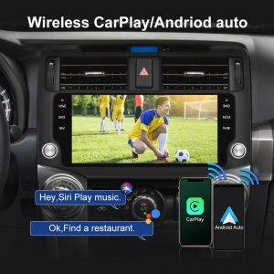 Android 13 Car Stereo for Toyota 4Runner 2014-2019 with Wireless CarPlay Android Auto,10.33 inch Touch Screen Bluetooth GPS WiFi DSP 2G RAM 32G ROM Black Head Unit