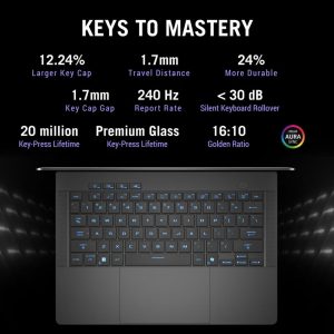 ASUS ROG Zephyrus G14 AI Laptop para juegos de 14.0" con pantalla de 120Hz (AMD Ryzen 9 270, GeForce RTX 5070 8GB, 32GB LPDDR5X, SSD PCIe de 1TB, teclado RGB, WiFi 7, cámara web, Win 11 Pro) con