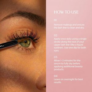 ForChics Eyelash Growth Serum - Prostaglandin-Free Lash Enhancing Serum for Longer, Thicker Lashes and Brows- Natural Formula, Visible Results in 2 Weeks - Vegan, Hormone-Free 0.10 fl. oz / 3ml