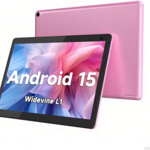 COOPERS Tablet 10 inch, Android 15 Tablet, 32GB ROM 1TB Expand Computer Tablets, Quad Core Processor 6000mAh Battery, 1280x800 IPS Touch Screen, 2+8MP Dual HD Camera, Bluetooth WiFi Tablets PC