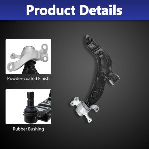 Control Arm, with Bushings Front Suspension Kit Compatible With 2016-18 BMW X1 2018-20 X2 2016-19 Mini Cooper Clubman 2017-19 Cooper Countryman