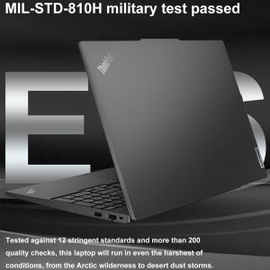 Lenovo ThinkPad E16 Gen 2 Business AI PC Laptop (16" FHD+ Touchscreen, Intel 12-Core Ultra 5 125U (> i7-1355U), 32GB DDR5, 1TB SSD) Backlit, Fingerprint, Thunderbolt 4, Ethernet, Wi-Fi, Win 11 Pro