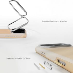 Tilta Khronos Lite - Funda compatible con iPhone 17 Pro Max | Jaula móvil ligera | Soporte de soporte | Soportes magnéticos para accesorios | Protección de marco de lente de metal | Plataforma