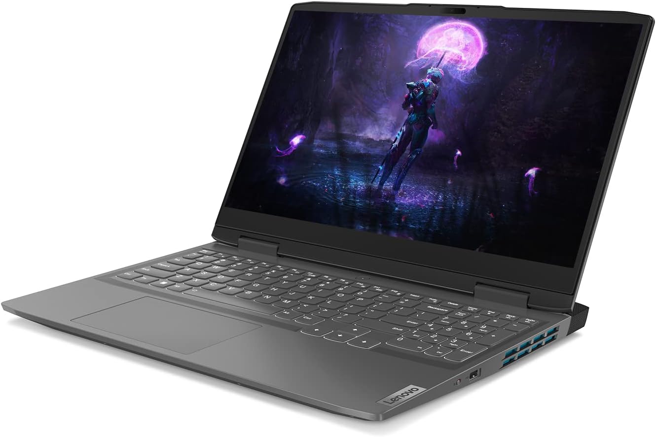 Laptop para juegos Lenovo LOQ, NVIDIA GeForce RTX 4060, Intel 13th Gen i7-13700H, pantalla FHD de 15.6 pulgadas con frecuencia de actualización de 144 Hz, 16 GB DDR5 RAM, unidad de estado sólido SSD